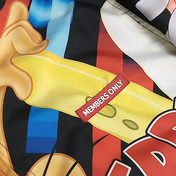 Members Only..Tom&Jerry..Hooded Zip up Jacket.Sz M..Black - Picture 4 of 9